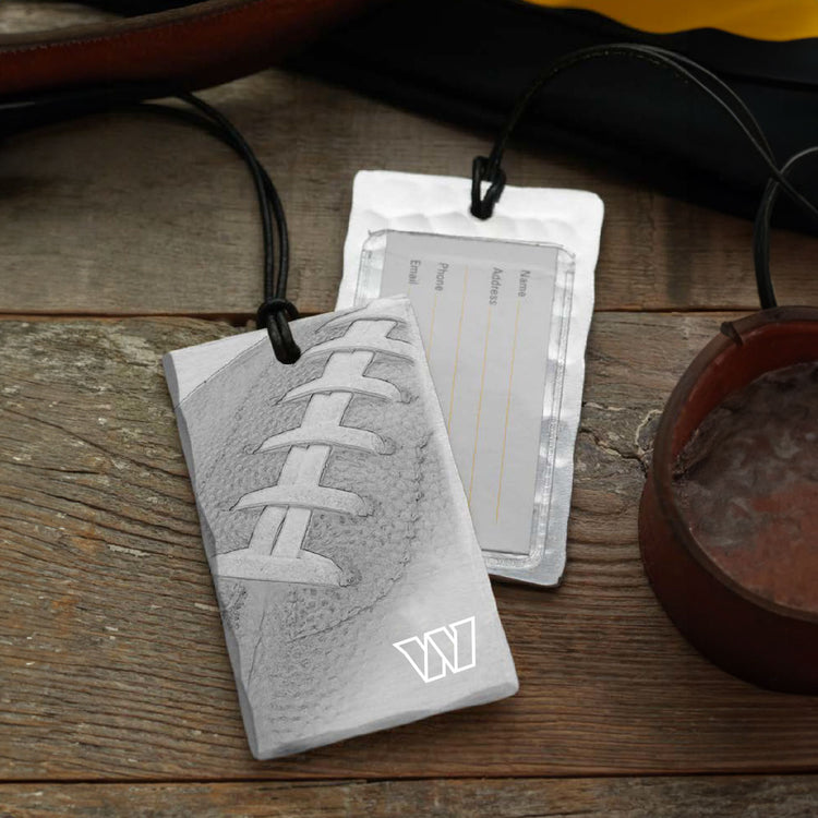 Washington Commanders Football Bag Tag
