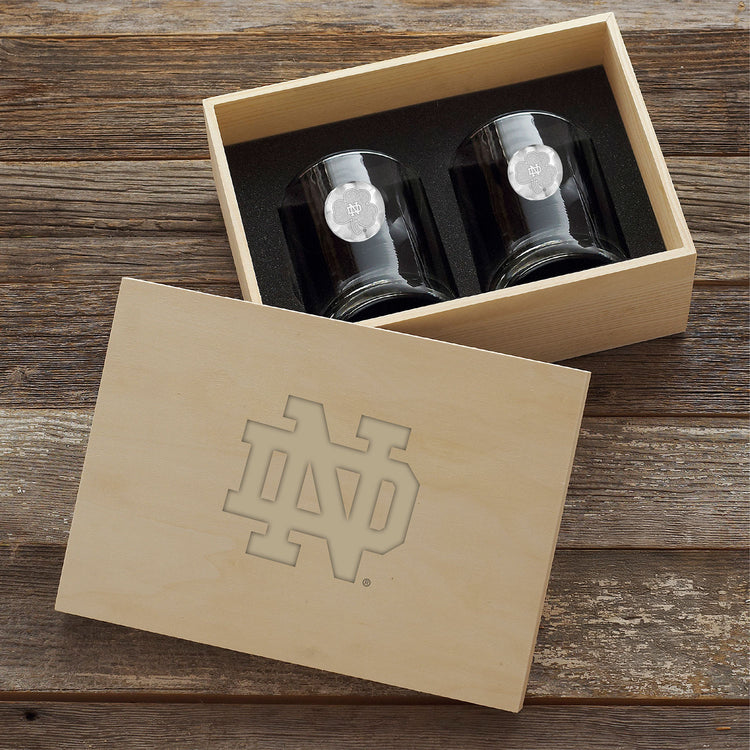 Notre Dame 2-Piece Rocks Set in Collectible Box