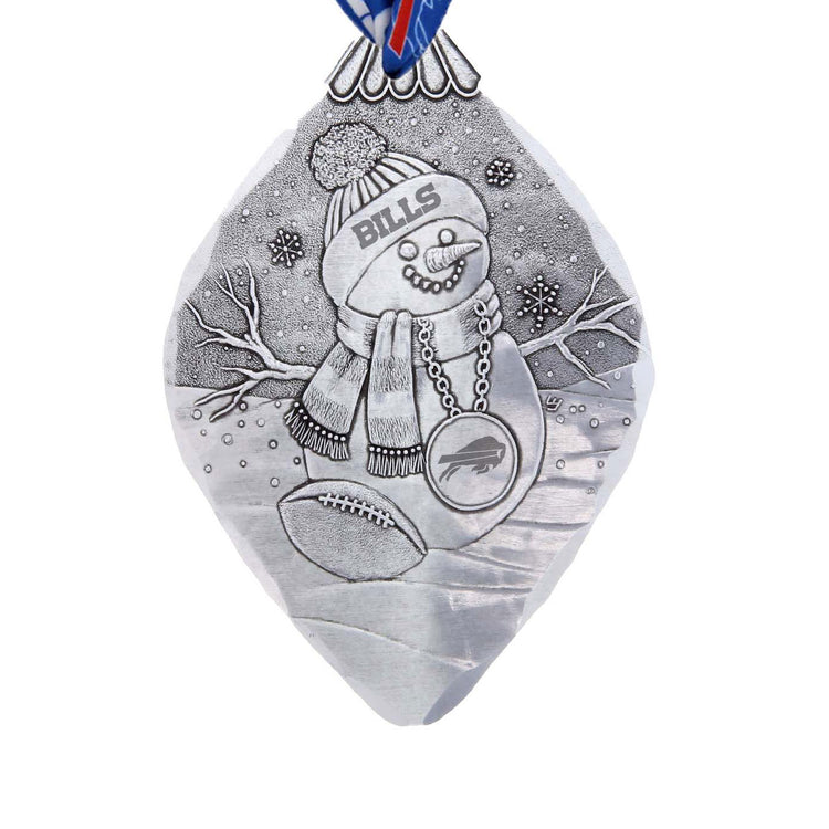 Buffalo Bills Superfan Snowman Ornament