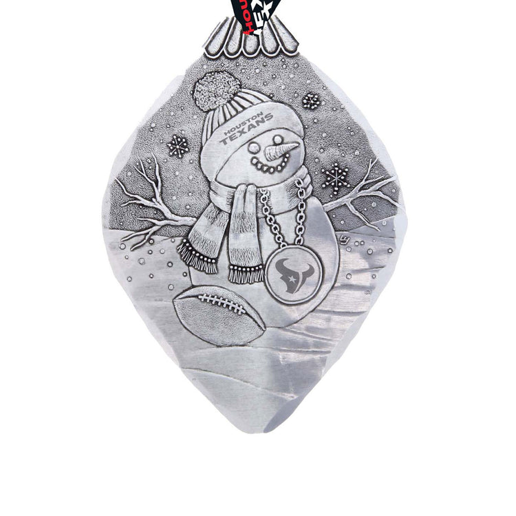 Houston Texans Superfan Snowman Ornament