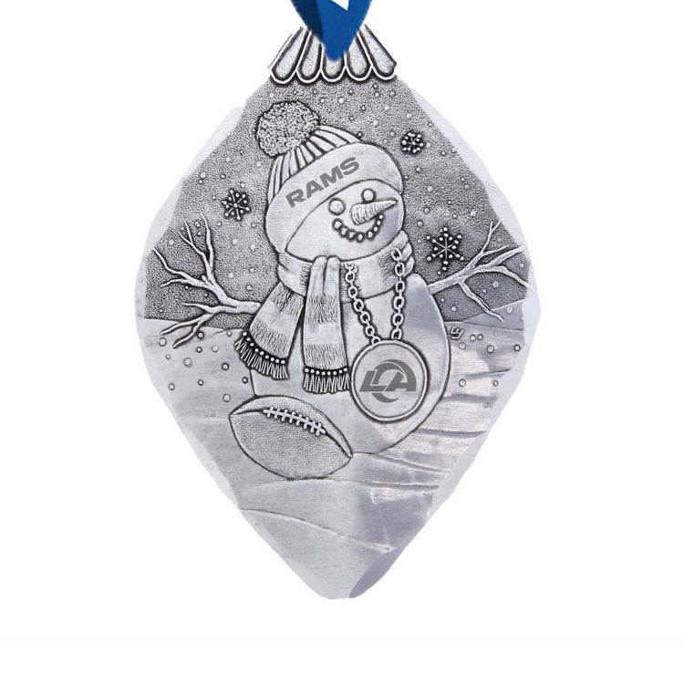 Los Angeles Rams Superfan Snowman Ornament