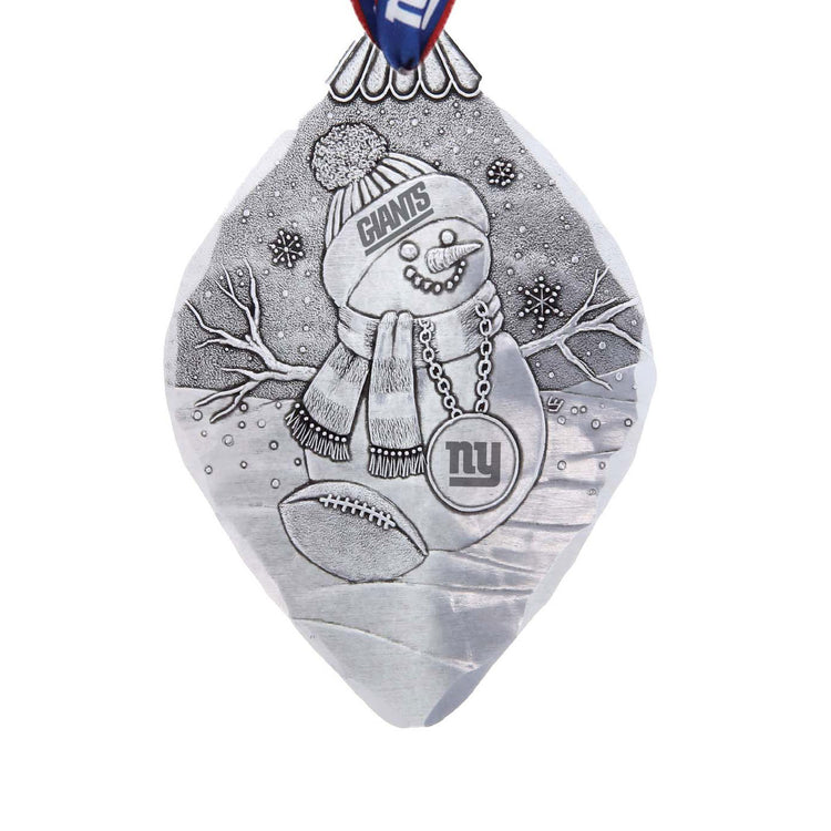 New York Giants Superfan Snowman Ornament