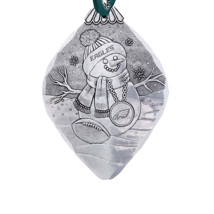 Philadelphia Eagles Superfan Snowman Ornament