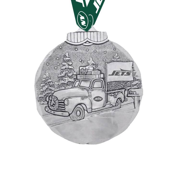 New York Jets Tailgating Ornament (Aluminum)