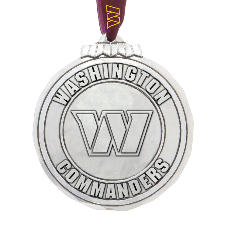 Washington Commanders Classic Round Ornament