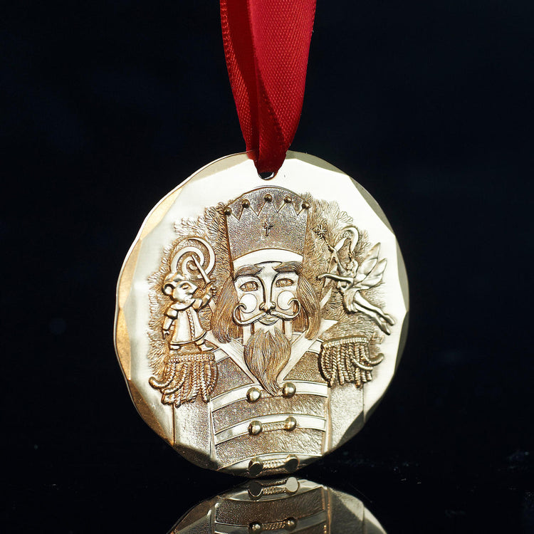 2018 Limited Edition Gold Plated Nutcracker Ornament