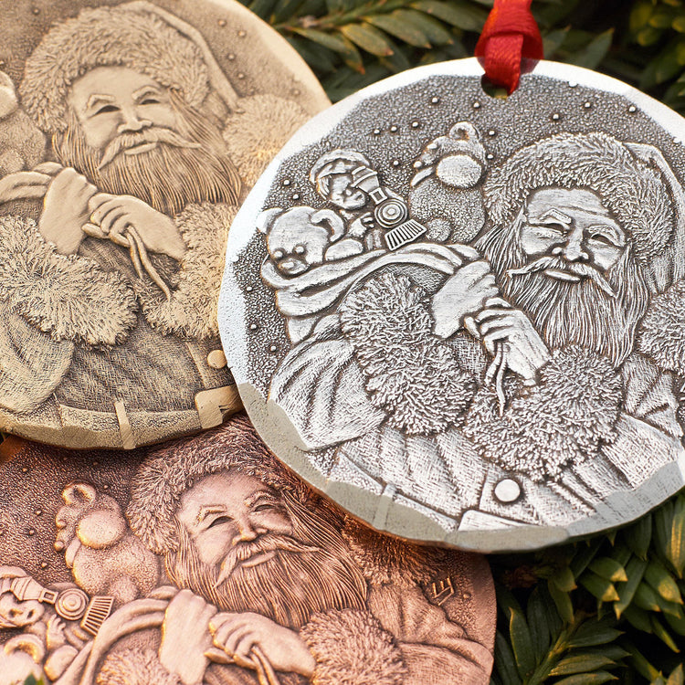 2019 Annual Ornament - A Visit from St. Nicholas (Bronze)