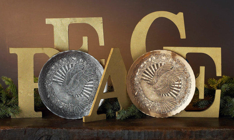 2020 Annual Christmas Plate- Peace on Earth (Bronze)