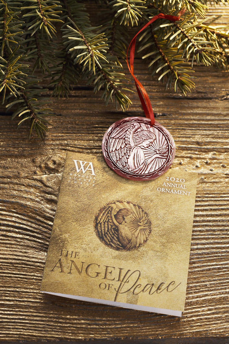 2020 Annual Ornament - Angel of Peace (Copper)