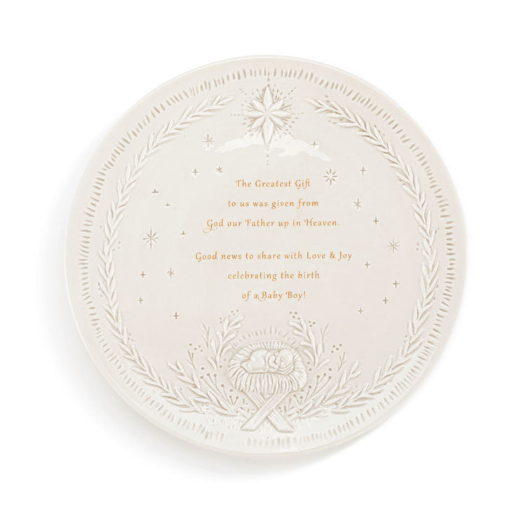 Christmas Journey Giving Plate