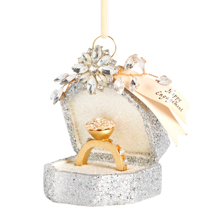 Happy Engagement Ring Ornament