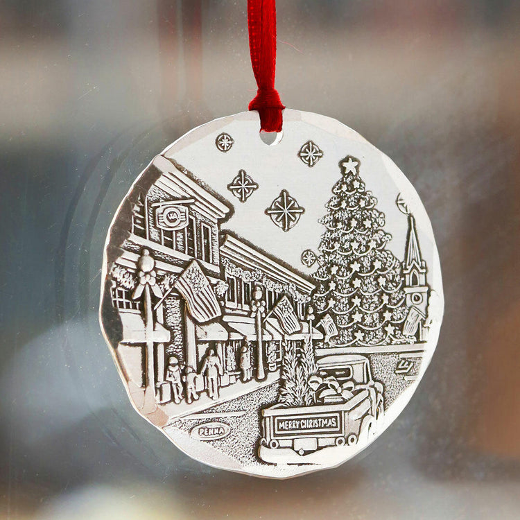 2021 Annual Ornament- An American Christmas (Aluminum)