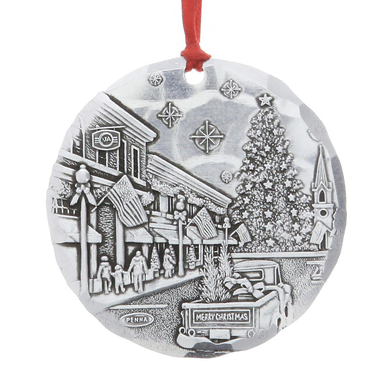 2021 Annual Ornament- An American Christmas (Aluminum)