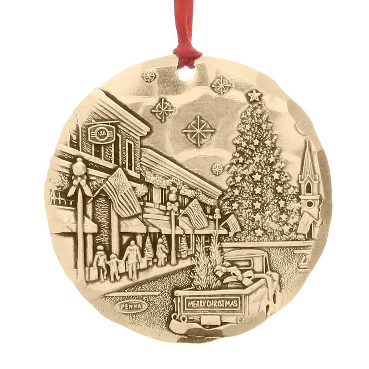 2021 Annual Ornament- An American Christmas (Bronze)