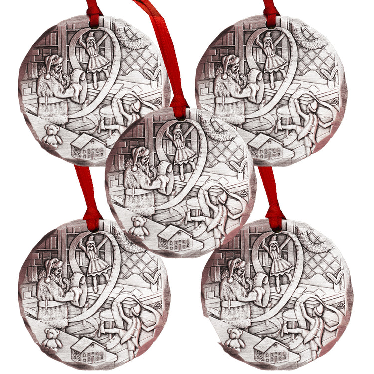 2025 Checking It Twice Annual Ornament Bundle (5 Pack)