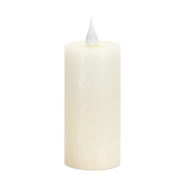 LED Candle 2"D x 4"H Wax/Plastic