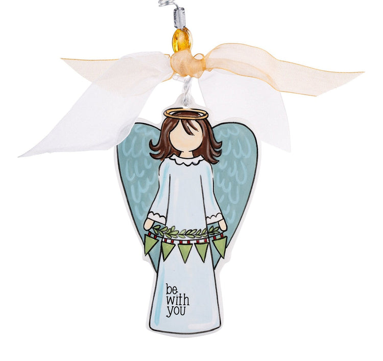 Peace Be with You Angel Ornament