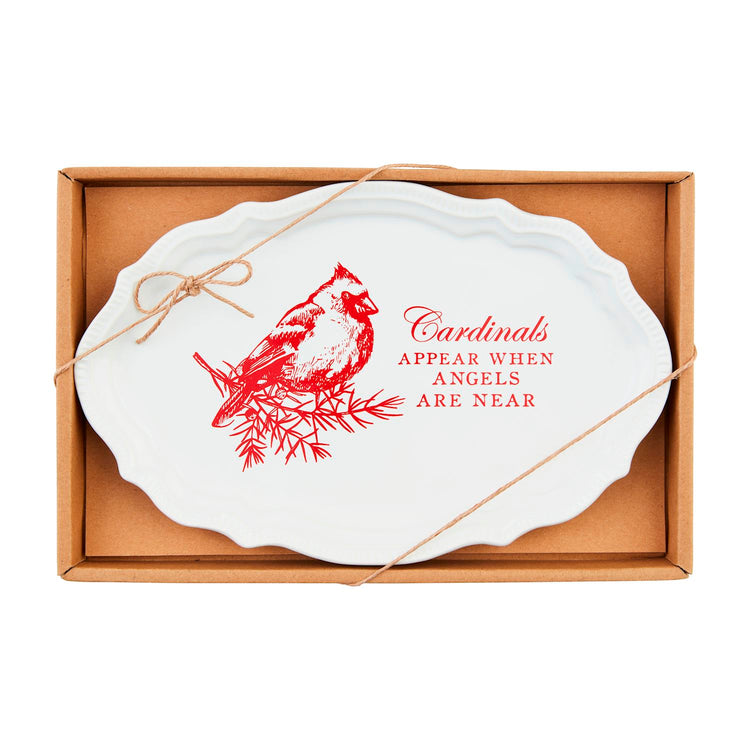 Cardinals Appear Sentiment Tray