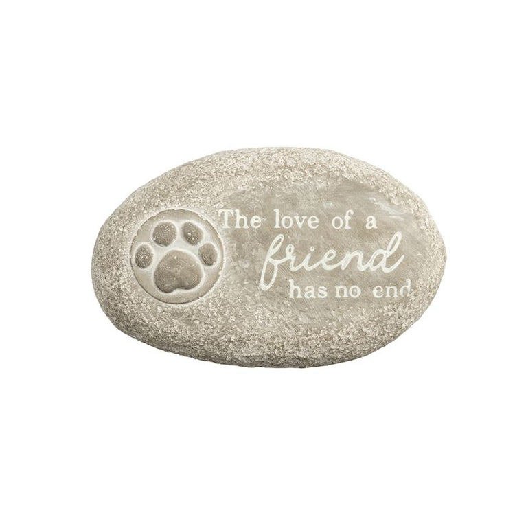 Love Of Friend Pet Garden Stone