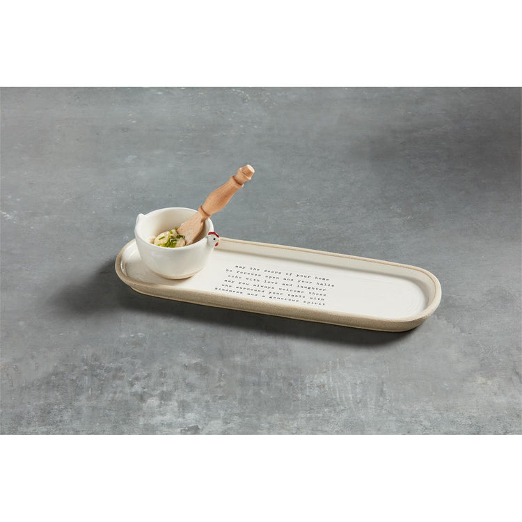 Farm Tray & Dip Set