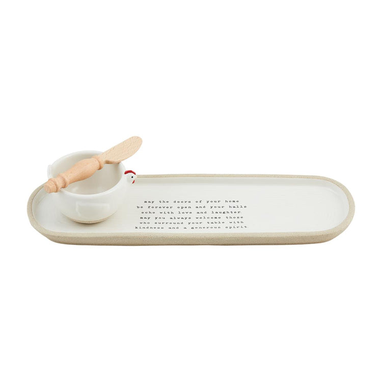 Farm Tray & Dip Set