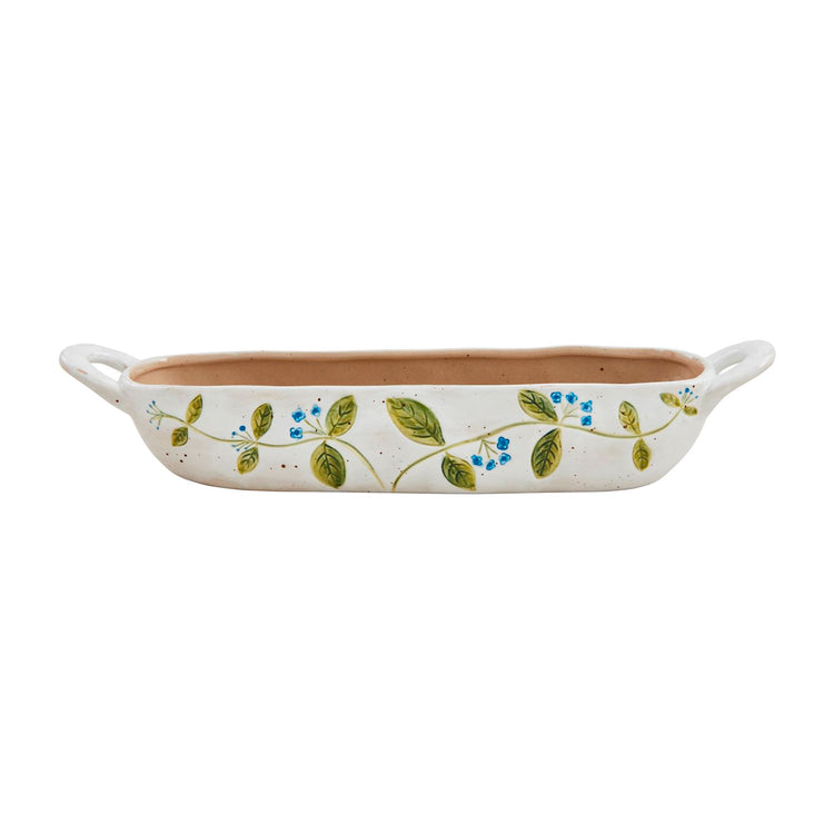 Blue Flower Cracker Dish