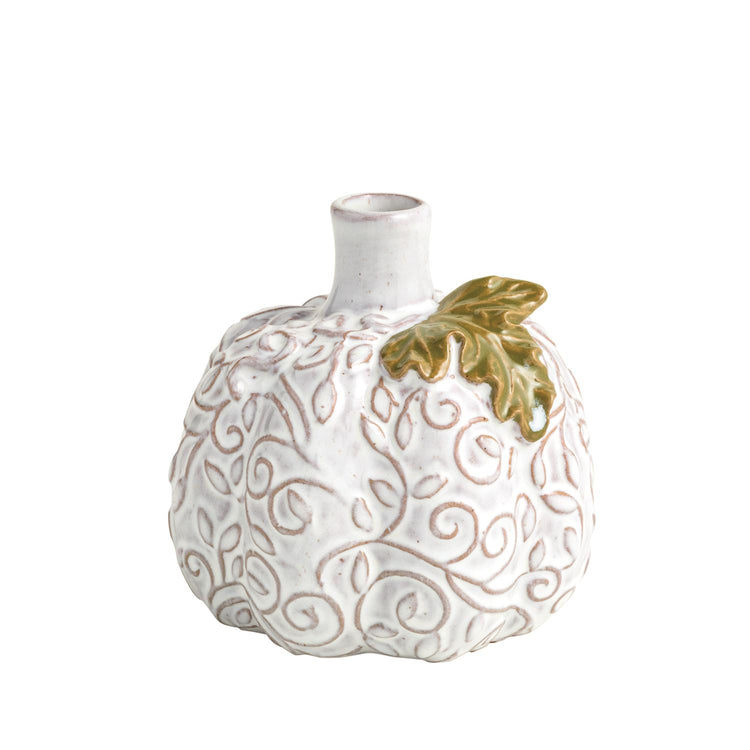 Lace Pumpkin Small Bud Vase