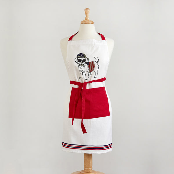 American Dog Apron