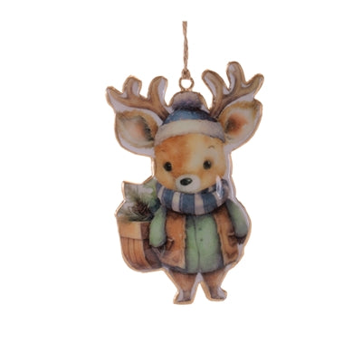 Winter Reindeer Ornament