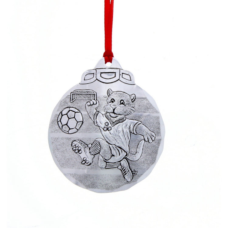 Soccer Tiger Ornament