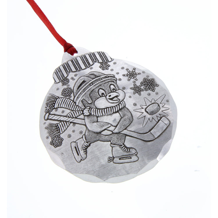 Hockey Penguin Ornament