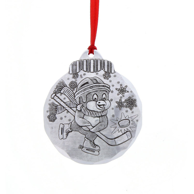 Hockey Penguin Ornament