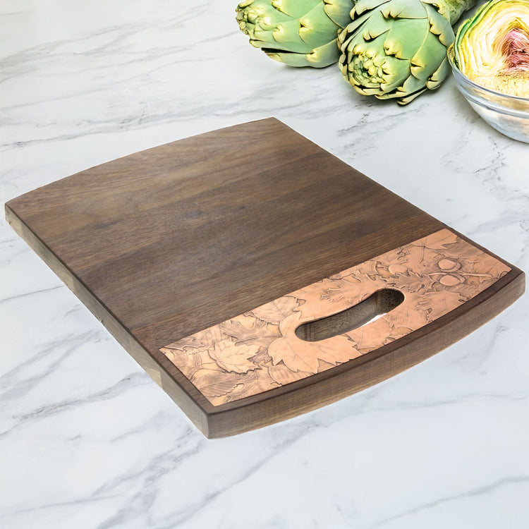 Autumn 9" x 12" Walnut Warther Cutting Board