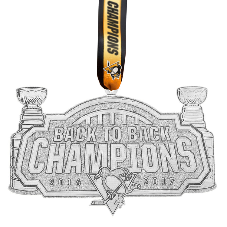 Pittsburgh Penguins Back to Back Collector's Ornament