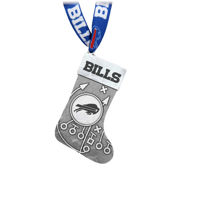 Buffalo Bills Playbook Stocking Ornament