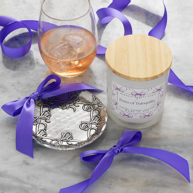 Bows of Tranquility Candle Gift Set