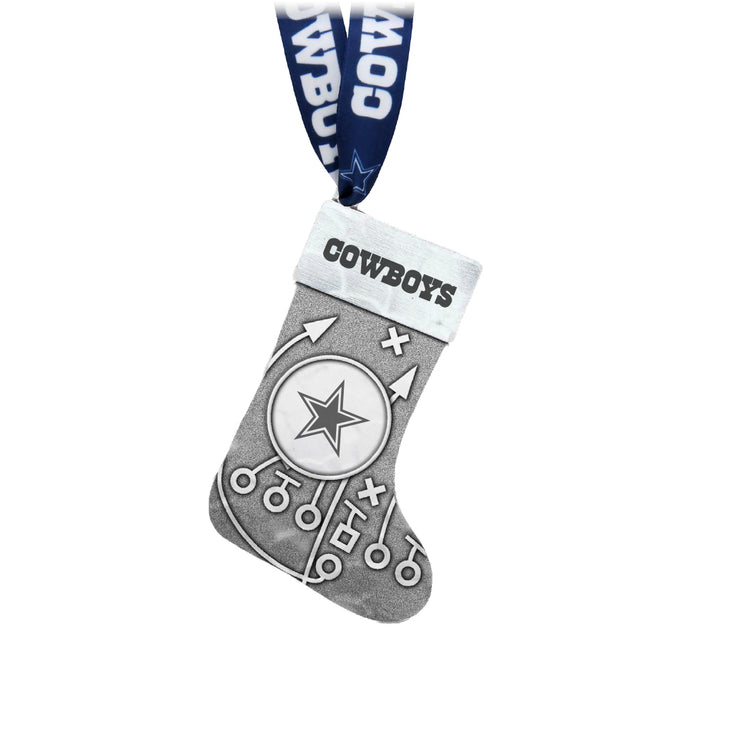Dallas Cowboys Playbook Stocking Ornament