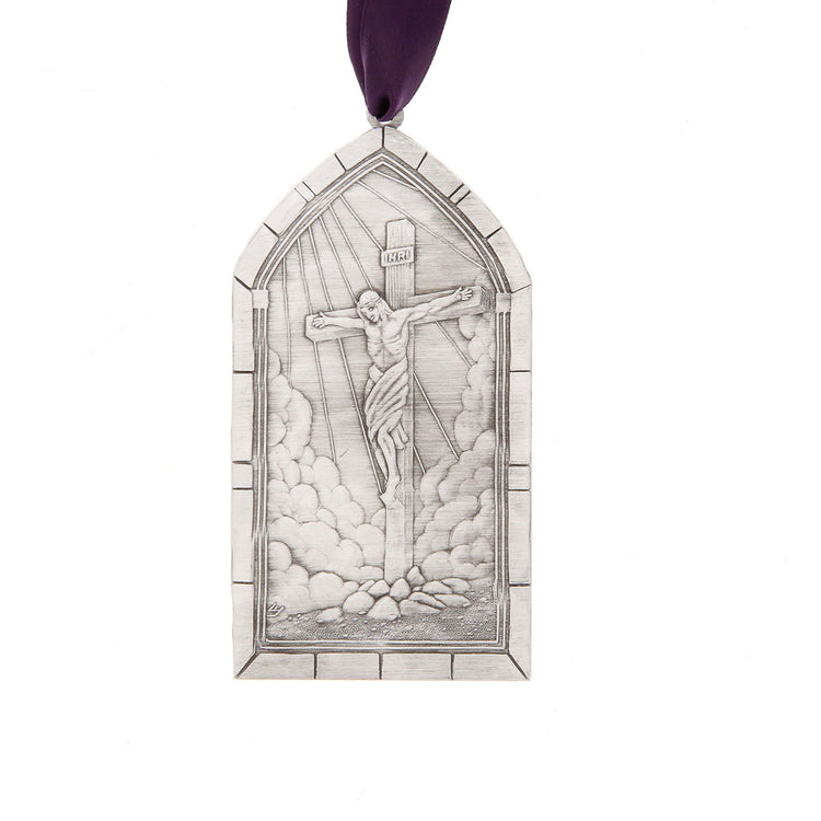 Crucifixion Cathedral Window Ornament