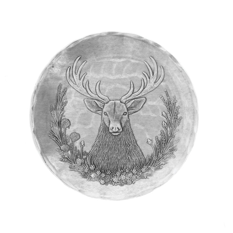 Stag Coaster