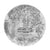 Faith, Hope and Love Birds Wedding Plate  (Aluminum)
