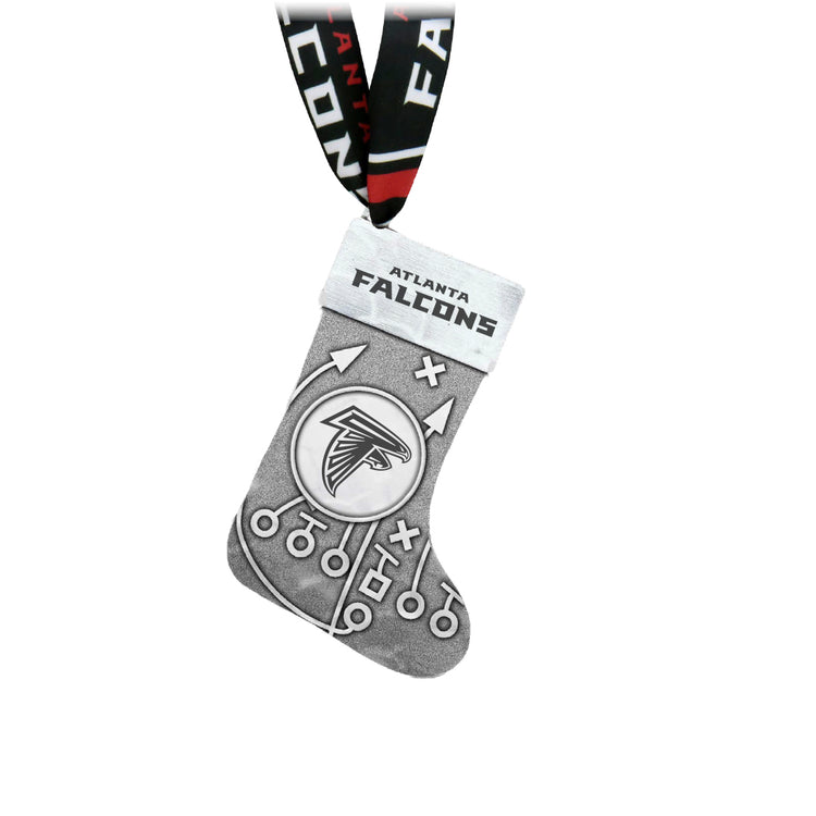 Atlanta Falcons Playbook Stocking Ornament