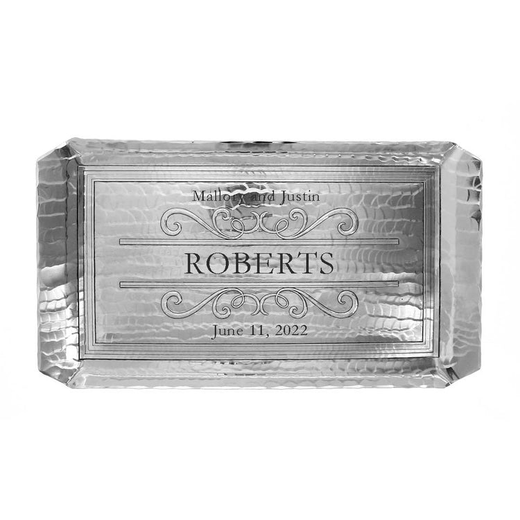 Classic Filigree Hostess Tray