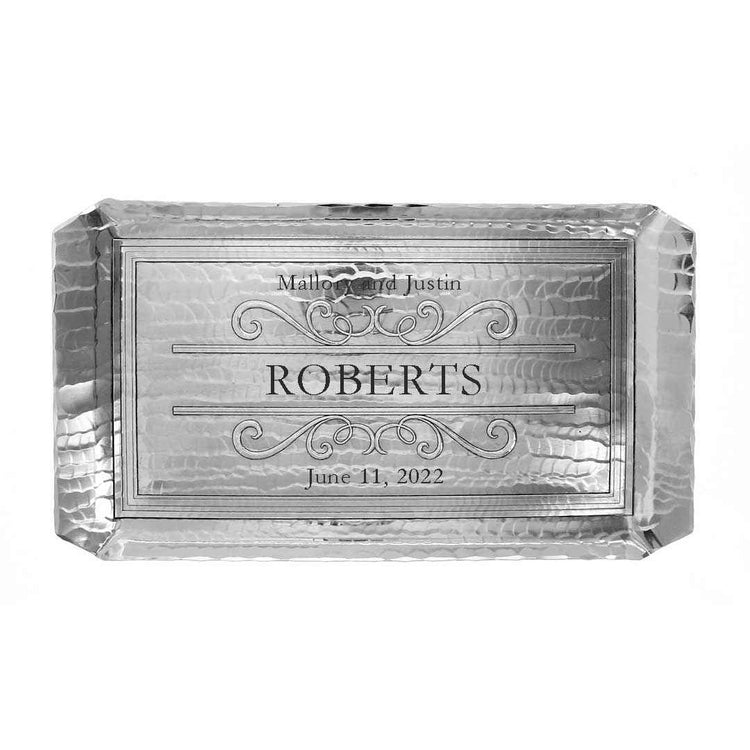 Classic Filigree Hostess Tray