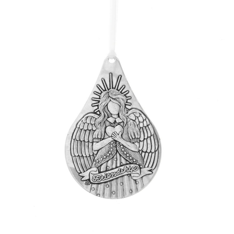Friendship Angel Teardrop Ornament