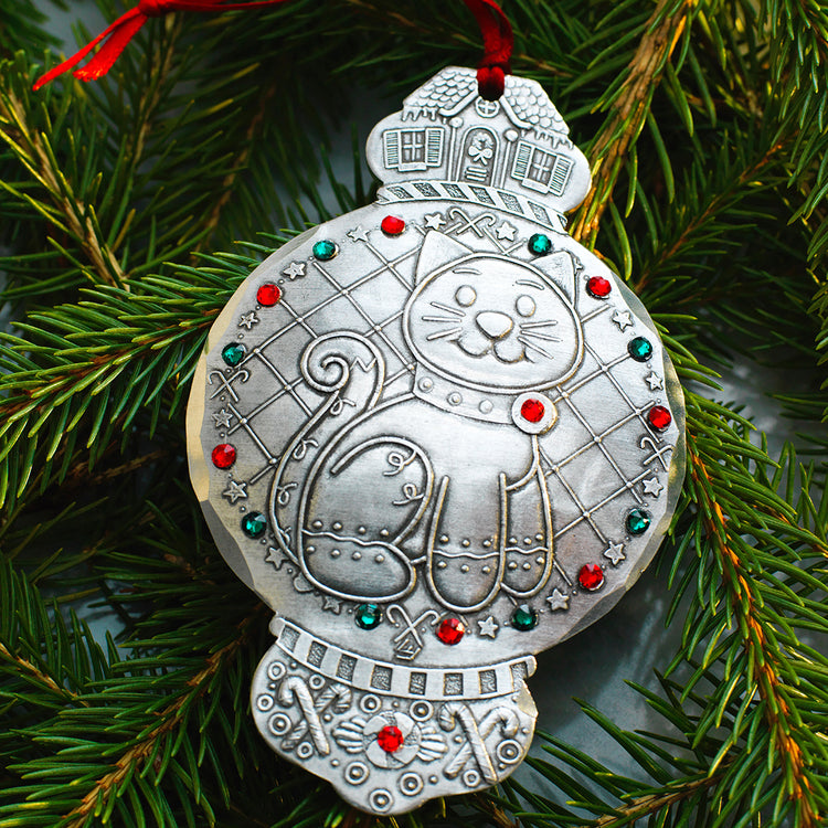 Gingerbread Cat Ornament