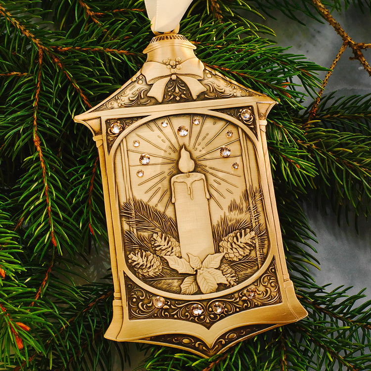 Guiding Light- Candle of Welcome Ornament (Bronze)