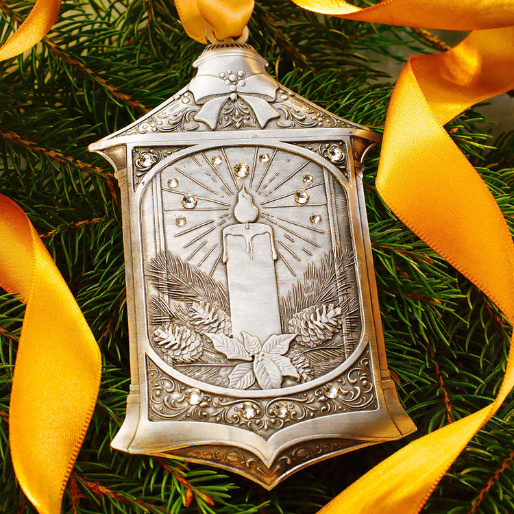 Guiding Light- Candle of Welcome Ornament (Aluminum)
