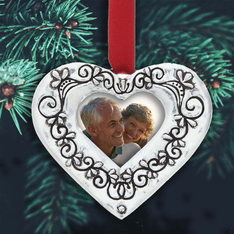 Heart Photo Ornament