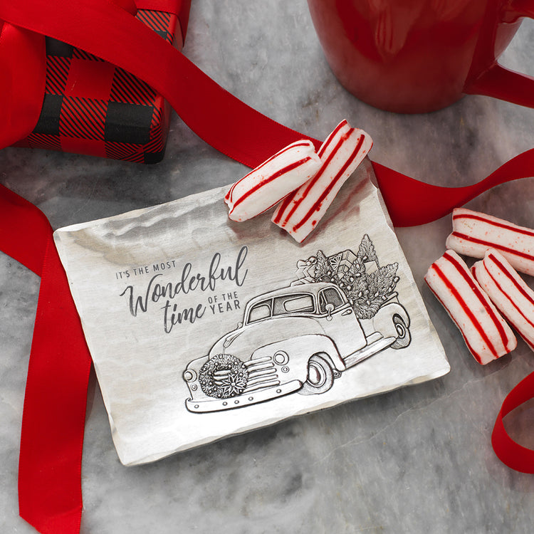 Vintage Holiday Truck Expressions Accessory Tray