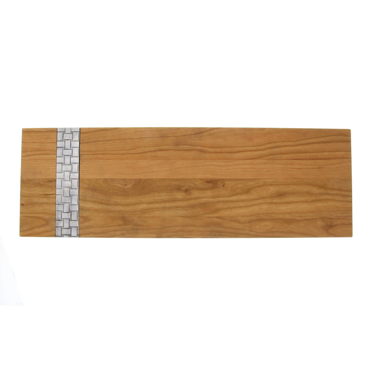 Basketweave Charcuterie Serving Board